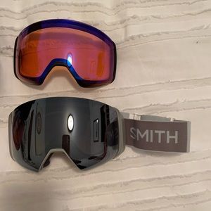 Smith Goggles 3D Mag - Silver w/ 2 extra lenses